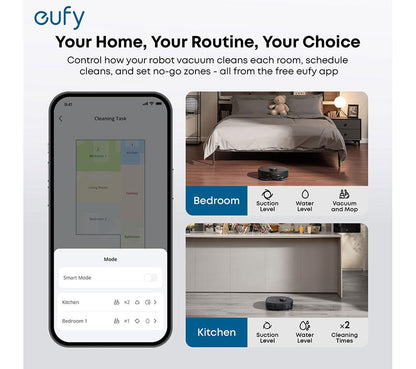 EUFY X10 Pro Omni Robot Vacuum & Mop with All-in-One Station